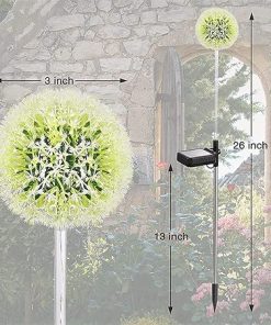 Outdoor Solar Flower Garden Lights Set for Lawn Street and Porch 2