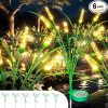 Handmade Bamboo Solar Torch Lights for Garden Outdoor Path Lighting 4