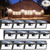 Solar Color Changing Fence Lights Outdoor IP65 Waterproof 8 Pack 4