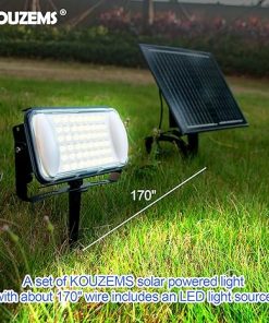 High Power 50W Solar Light Auto ON/OFF Monocrystalline Outdoor Spotlight 2