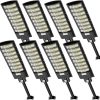 8 Pack Solar Fence Lights Bundle for Outdoor Security and Décor 4