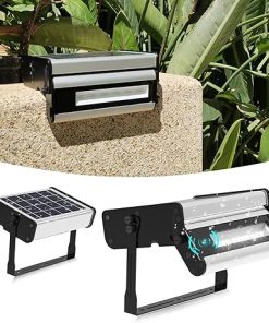 Solar Powered Outdoor Wall Lights with Motion Sensor and 2 Modes