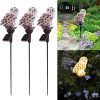 TORCHSTAR 8-Pack Waterproof Solar Motion Sensor LED Lights 6500K 4