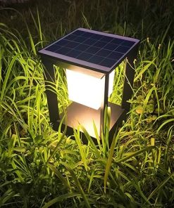 Optimized LED Solar Lamp Post for Outdoor Garden Lighting IP65
