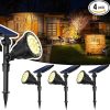Upgrade Your Outdoors with LETMY 8 Pack Solar Pathway Lights 4