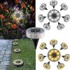 Solar Post Light Outdoor Lantern Waterproof LED Aluminium Pole Lamp 3
