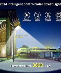 High Brightness Solar Street Light 4800W 360000 Lumens LED Flood Light 2