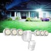 Quntis RGB Solar Deck Lights 12 Pack with 11 Modes for Outdoor Use 3