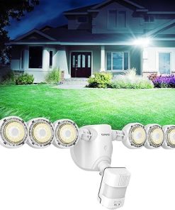 SANSI 55W Motion Sensor Outdoor Lights 7000LM Super Bright LED