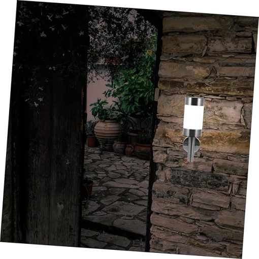 DOITOOL 4 Pack Solar Wall Light for Outdoor Decoration and Safety - Image 2