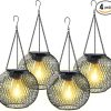 104FT Solar String Lights Outdoor Waterproof with 32 Dimmable Bulbs 3