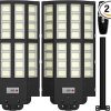 Solar Street Light Outdoor 200000LM IP67 Waterproof Motion Sensors 2 Pack