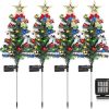 Adjustable Solar Spot Lights Outdoor 6 Pack for Garden Yard Pool 4