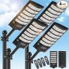 Waterproof Solar Spot Lights 12 Pack with 4 Modes for Outdoor Use 4