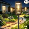 Solar Pathway Lights 8 Pack Color Changing Waterproof for Halloween 3