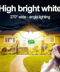 Solar Outdoor Lights 1200LM IP65 Waterproof Motion Sensor 2-Pack 2