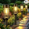 Bright Solar Pathway Lights 8 Pack Waterproof Auto On/Off for Garden 3