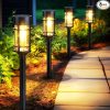 NYMPHY Waterproof Solar Lights 56 LED 3 Modes for Garden 6 Pack 4