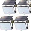 ROSHWEY Solar Spot Lights Outdoor Colored Waterproof Christmas Set 3