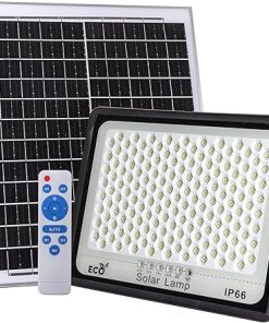 300W LED Solar Flood Light 24000 Lumens IP66 Waterproof Outdoor Security