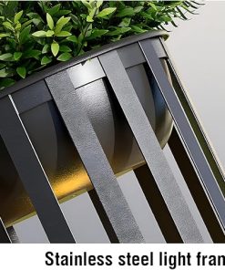 Solar Powered LED Garden Lights Waterproof Stainless Steel Pathway 2