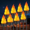 Waterproof Solar Spotlights 4 Pack Adjustable Lights for Outdoors 3