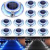 Outdoor Solar Wall Lamp 15.7 Inch with Waterproof Ripple Glass 3