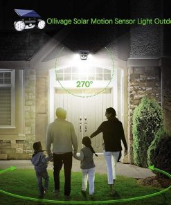 30 LED Solar Security Lights with Motion Sensor for Outdoor Use 2