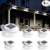 Large Waterproof Solar Post Cap Light 14.9″ Luxury Landscape Lamp 3