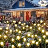 Solar Powered Outdoor Dusk to Dawn LED Lights for Patio and Yard 4