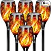 2 Pack Solar Wall Lanterns Outdoor Motion Sensor LED Dusk to Dawn 3