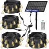 Outdoor Solar Motion Lights 4-Pack for Yard Pathway Security 4