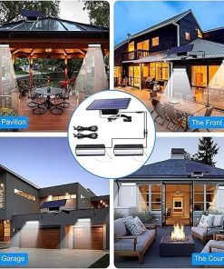 Efficient Outdoor Solar Street Light with Motion Sensor and 520Lm 2