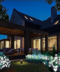 20 LED Solar Cherry Blossom Lights 4 Pack for Outdoor Gardens 2