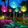 6 Pack Solar Flame Hanging Lights Outdoor LED Lanterns for Garden 3