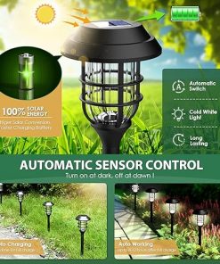 SOLPEX Waterproof Solar Garden Lights for Pathways and Outdoor Use 2