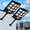 Solar Wall Lights Outdoor 2000mAh IP65 Waterproof for Garden 4 Pack 3