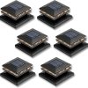 Solar Wall Lanterns 2 Pack with Motion Sensor LED Outdoor Lights 4