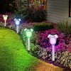 Modern Round Solar LED Wall Light with Smart Control for Outdoor Use 3