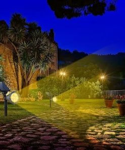 4 Pack Solar Powered Spotlights Waterproof LED Outdoor Security Lights 2