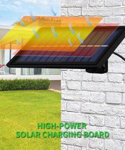 LED Solar Pendant Light 3-Color Dimmable Indoor Outdoor Use 2