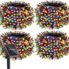 30 LED Solar Fairy Lights Waterproof Multicolor for Outdoor Decor 3