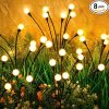 Bright Outdoor Solar Lights Waterproof 8 Pack with Fast Charging 3
