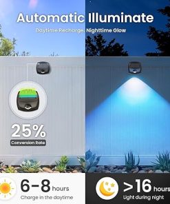 Solar Lights Outdoor Waterproof IP65 RGB Multicolor LED 12 Pack 2