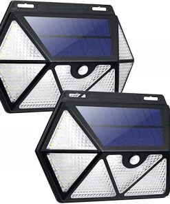 Outdoor Solar Security Lights 135 LEDs Motion Sensor IP65 Waterproof