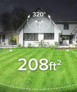 SANSI 25W Motion Sensor Outdoor Light 5000K Super Bright Flood Light 2