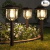 Upgrade Your Outdoors with LETMY 8 Pack Solar Pathway Lights 3