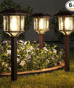 Solar Outdoor Lights Waterproof IP65 for Garden Pathway Landscape