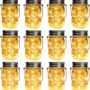 76 Inch Black Solar Lamp Post Lights for Outdoor Backyard and Garden 4