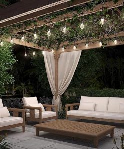 Artika Blaze LED Outdoor Solar String Lights 42 ft Matte Black 2